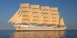The world largest square-rigged cruise ship
