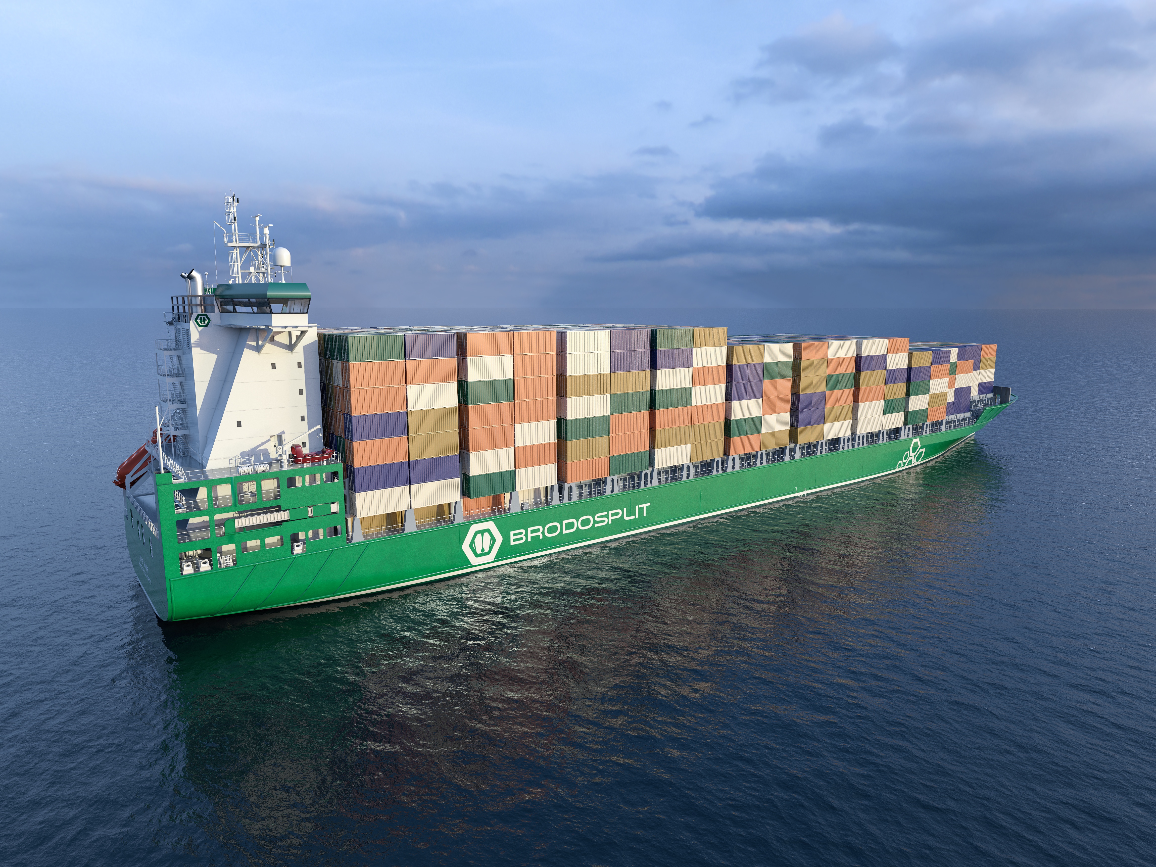 Dual Fuel Container Vessel 2000 Shipbuilding Brodosplit