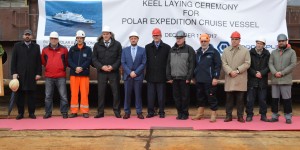 Brodosplit lays keel for polar expedition cruise vessel