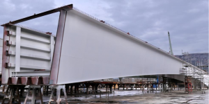 Uskoro montaža na gradilištu - Segmenti mosta spremni u Brodosplitu